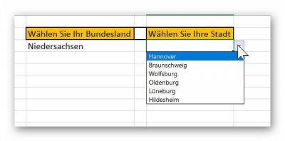 Abhängige_Dropdownliste Abhängige Dropdownliste