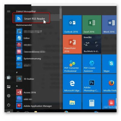 RSS_Smart_Reader_Windows