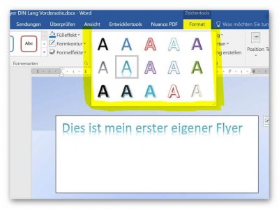 WordArt einfügen