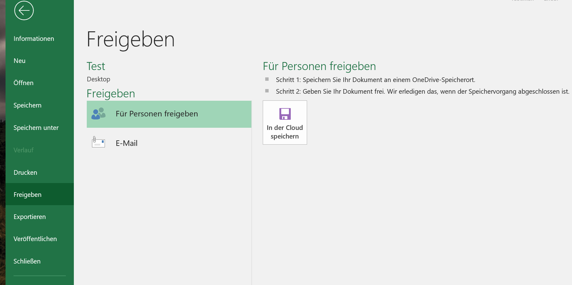 Excel 2019 Optionen - Ansicht 3
