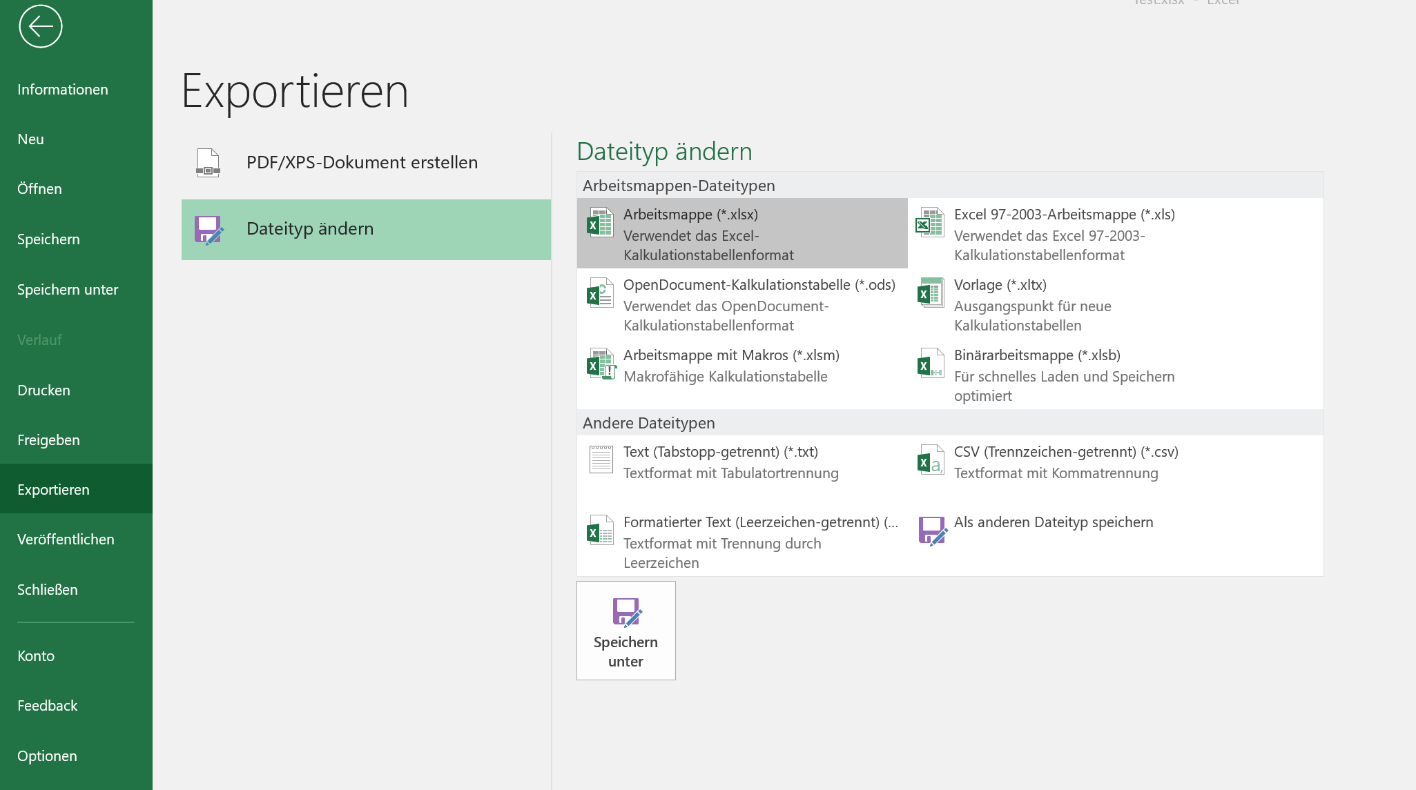 Excel 2019 Optionen - Ansicht 4