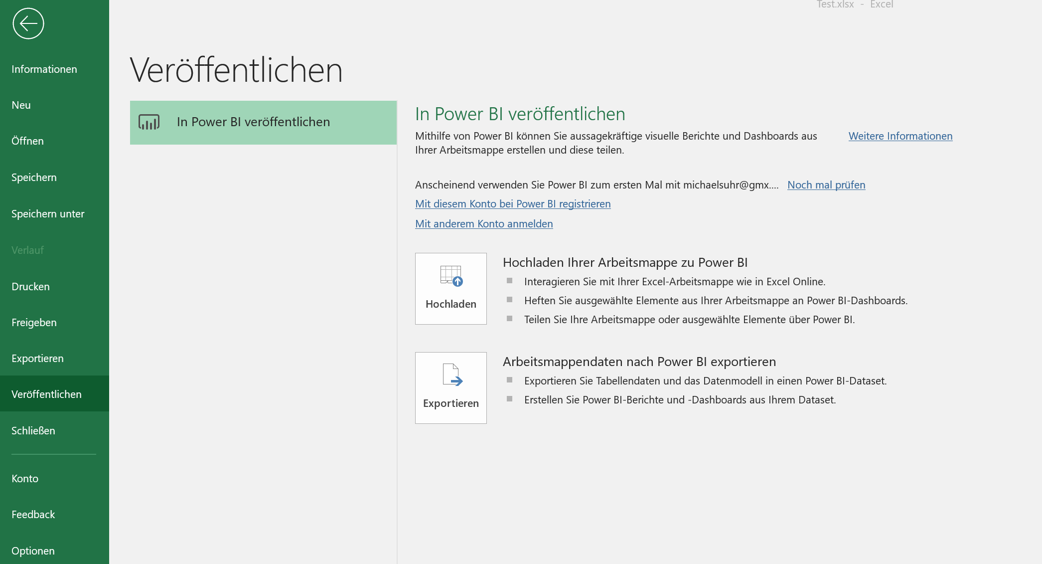 Excel 2019 Optionen - Ansicht 5