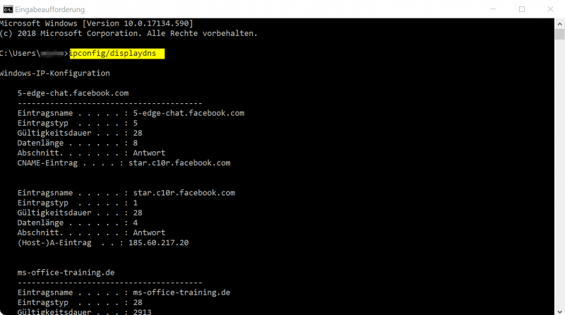 Windows 10 - IP Konfiguration