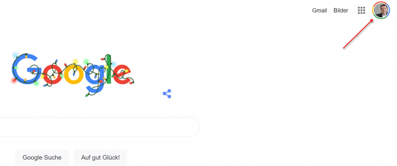 Bin ich bei Google eingeloggt