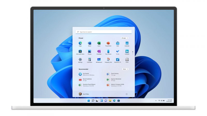 Neues Startmenue in Windows 11