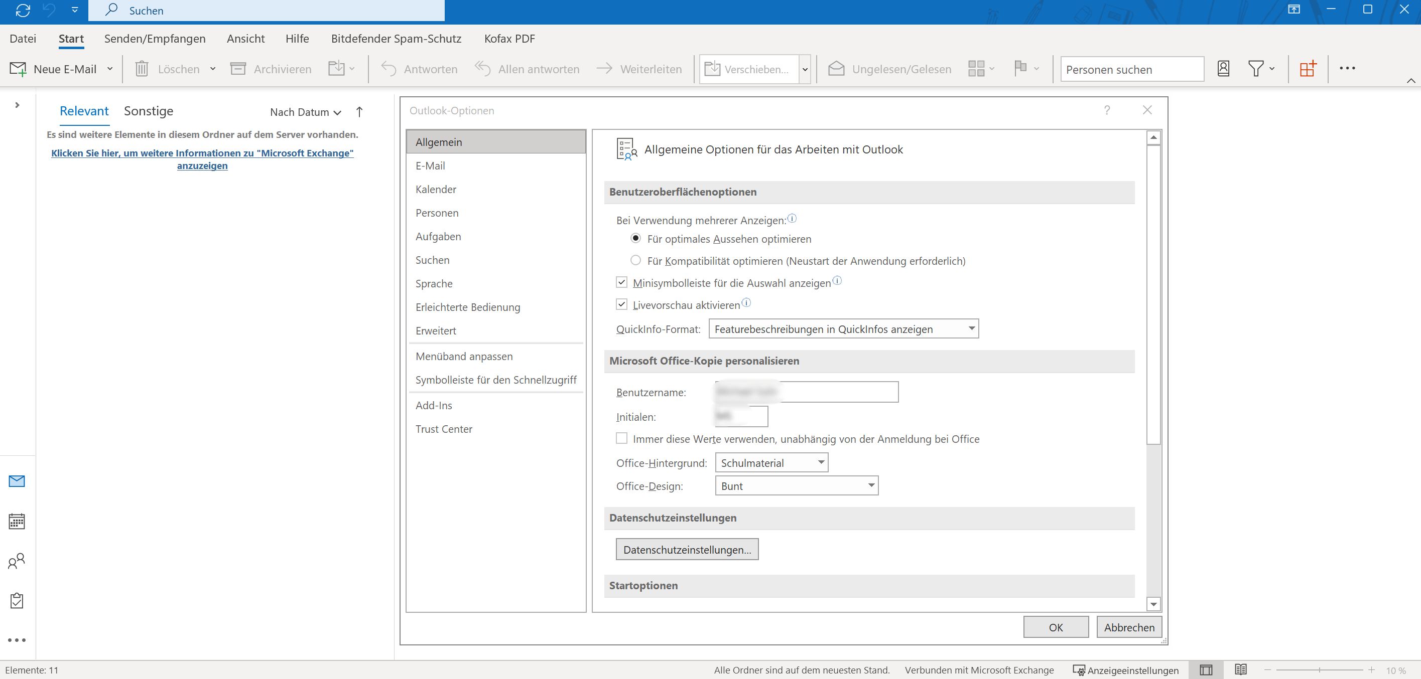 Outlook-2021-Optionsmenue