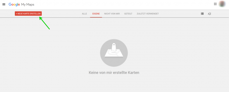 Google My Maps Route planen Abb.1