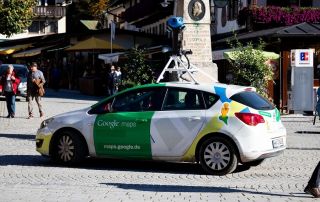 google maps fahrzeug