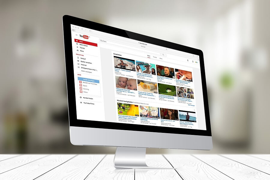 Speicherbedarf von YouTube Speicherbedarf von YouTube