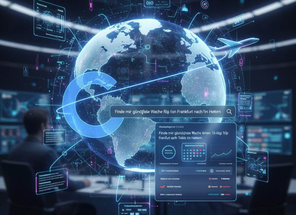 Flugsuche mit Google Gemini Flugsuche mit Google Gemini