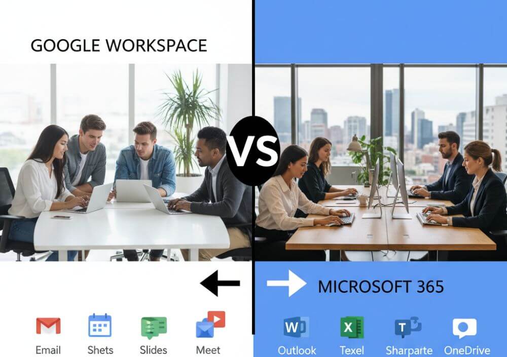 Google Workspace vs. Microsoft 365 Google Workspace vs. Microsoft 365