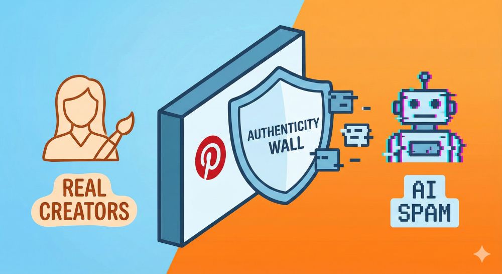 Pinterest und der Kampf gegen KI-Spam Pinterest und der Kampf gegen KI-Spam