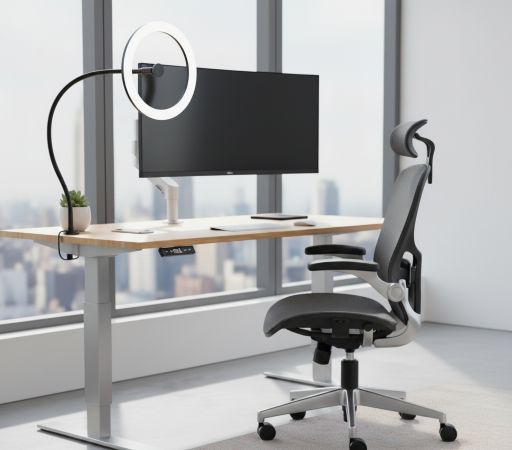 Schreibtischbeleuchtung-Ringlicht Schreibtischbeleuchtung-Ringlicht