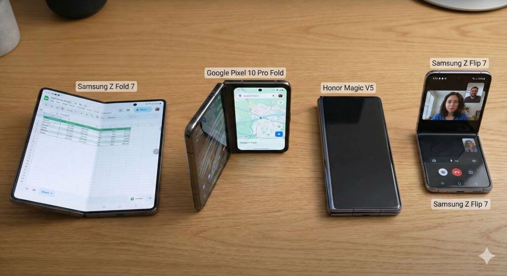 foldable smartphone im vergleich foldable smartphone im vergleich