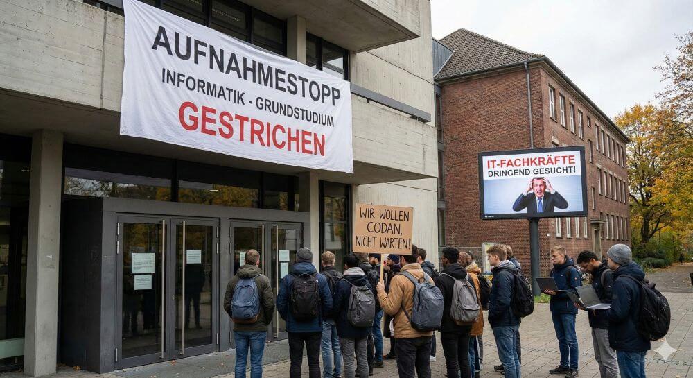 Aufnahmestopp für Informatik Aufnahmestopp für Informatik
