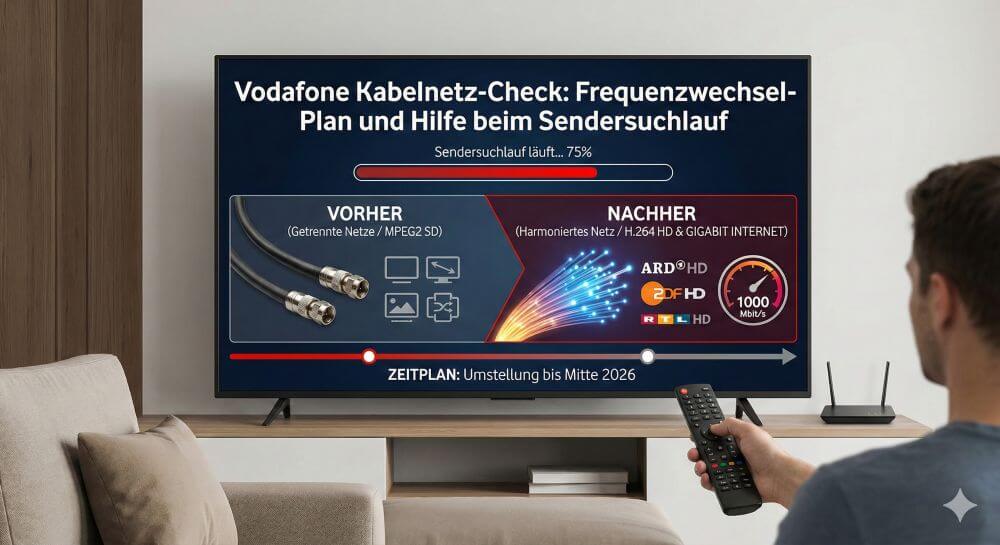 Vodafone Frequenzwechsel Vodafone Frequenzwechsel