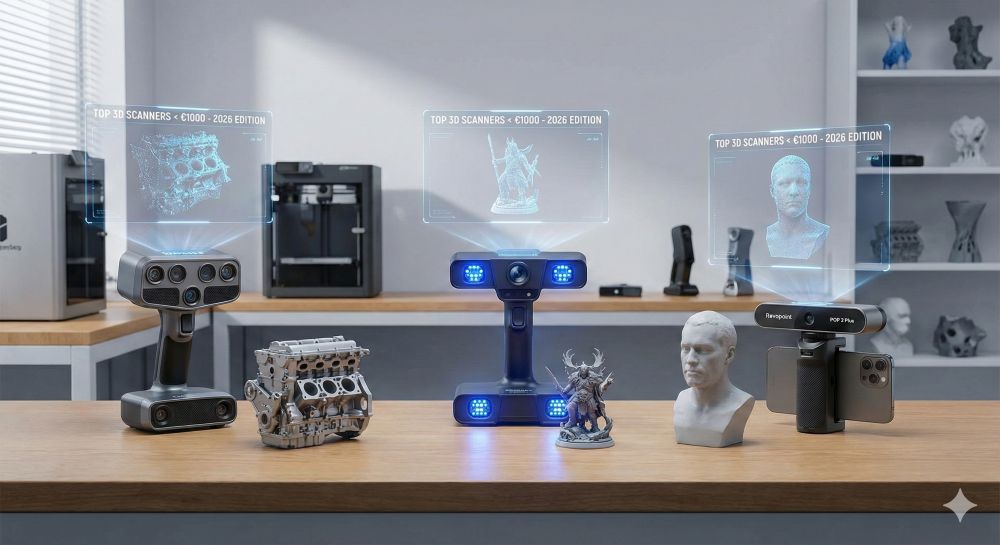 3D-Scanner unter 1000 euro 3D-Scanner unter 1000 euro
