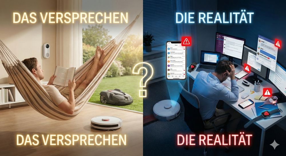 Warum Technik uns manchmal mehr Zeit stiehlt statt schenkt Warum Technik uns manchmal mehr Zeit stiehlt statt schenkt