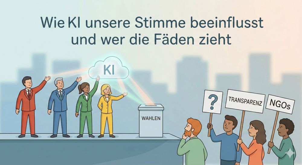 Wie KI unsere Stimme beeinflusst und wer die Fäden zieht Wie KI unsere Stimme beeinflusst und wer die Fäden zieht