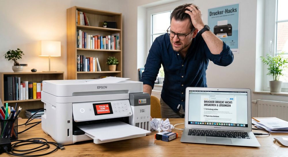 Der Drucker druckt nicht Der Drucker druckt nicht