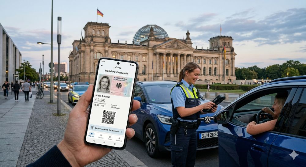 Der digitale Führerschein kommt Der digitale Führerschein kommt