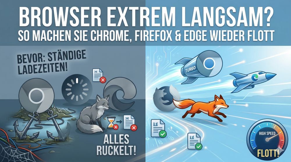 Erste Hilfe für langsame Browser Erste Hilfe für langsame Browser