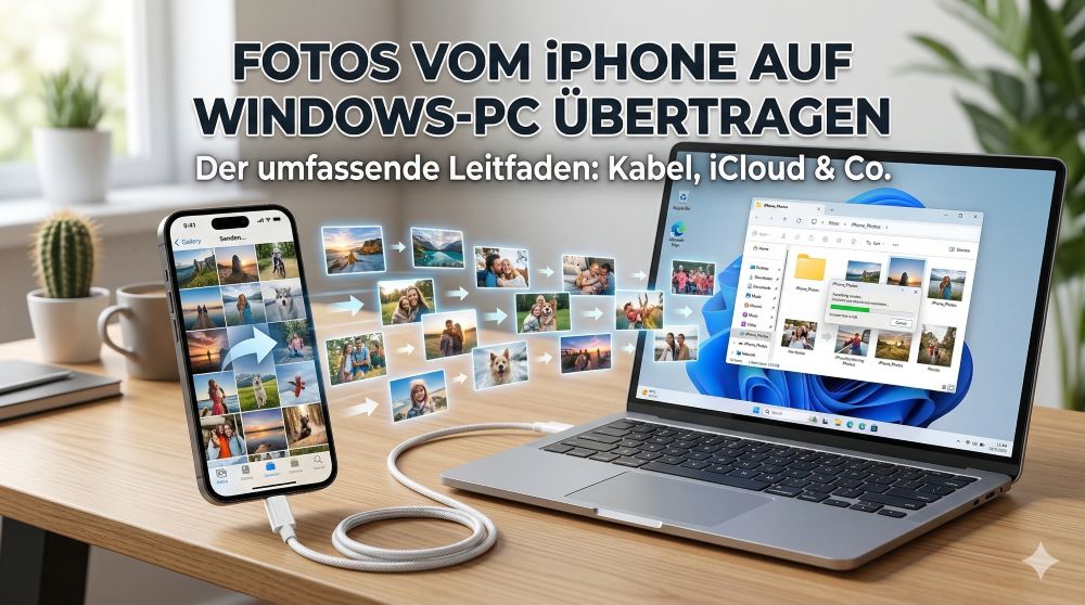 Fotos vom iPhone auf den Windows-PC übertragen Fotos vom iPhone auf den Windows-PC übertragen