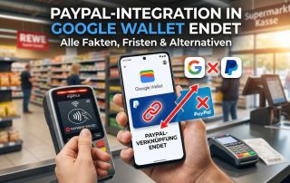 PayPal trennt sich von Google Wallet