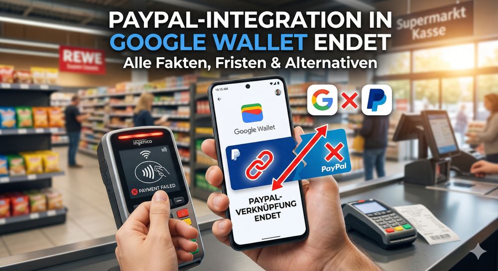 PayPal trennt sich von Google Wallet PayPal trennt sich von Google Wallet