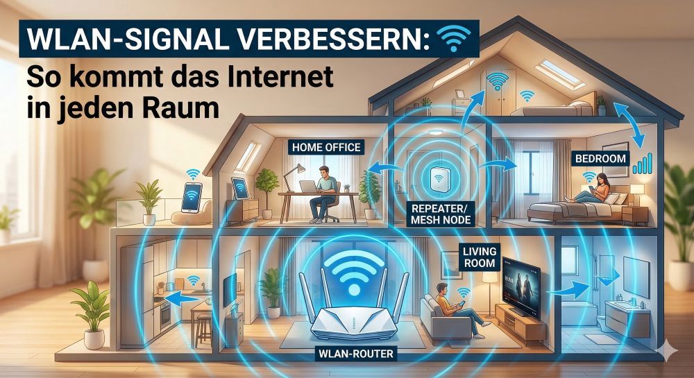 WLAN-Signal verbessern WLAN-Signal verbessern