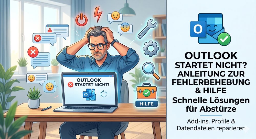 wenn Outlook nicht mehr startet oder abstürzt wenn Outlook nicht mehr startet oder abstürzt