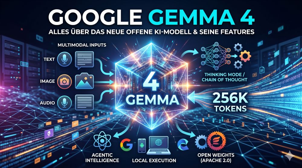 Google Gemma 4 im Überblick – Alles was wichtig ist Google Gemma 4 im Überblick - Alles was wichtig ist