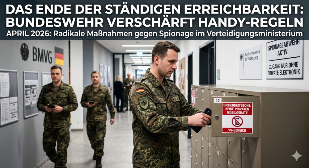Handyverbot im Verteidigungsministerium Handyverbot im Verteidigungsministerium