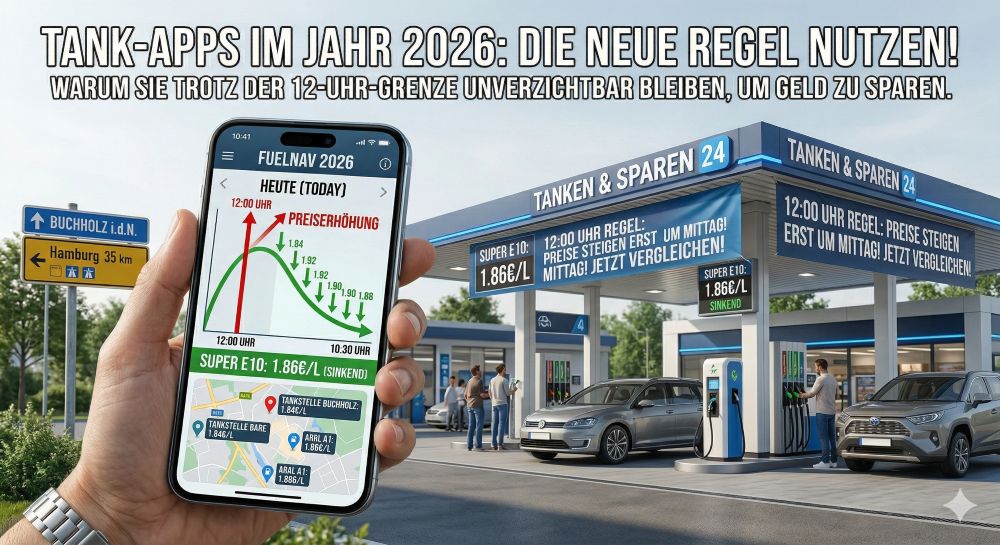 Tank-Apps im Jahr 2026 Tank-Apps im Jahr 2026