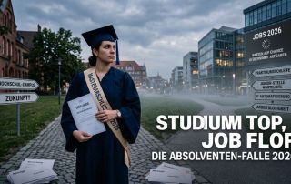 Vom Studium in die Arbeitslosigkeit