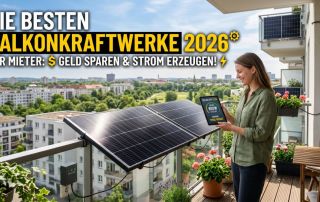 Balkonkraftwerk 2026 Die Top 5 Systeme für Mieter