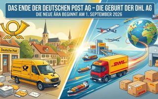 Das Ende der „Deutschen Post“ Traditionskonzern wird DHL AG