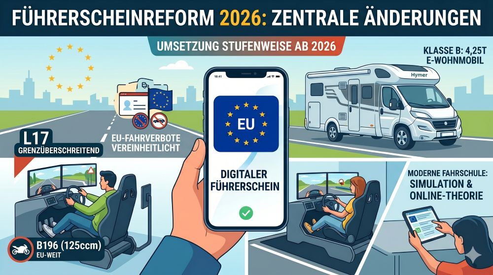 Führerscheinreform 2026 Führerscheinreform 2026