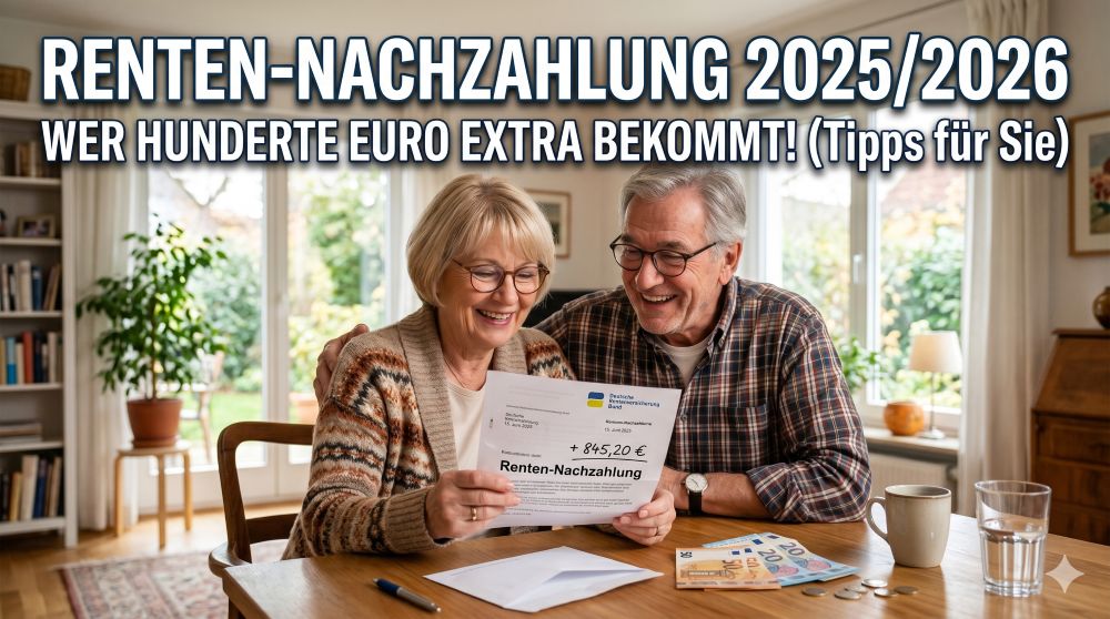 Rentennachzahlung Rentennachzahlung