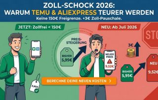 Warum Temu und AliExpress jetzt teurer werden