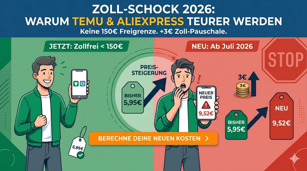 Warum Temu und AliExpress jetzt teurer werden Warum Temu und AliExpress jetzt teurer werden