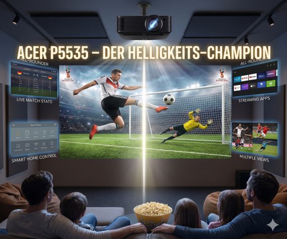 Acer P5535 – Der Helligkeits-Champion TCL 65C7K – Der starke Preistipp