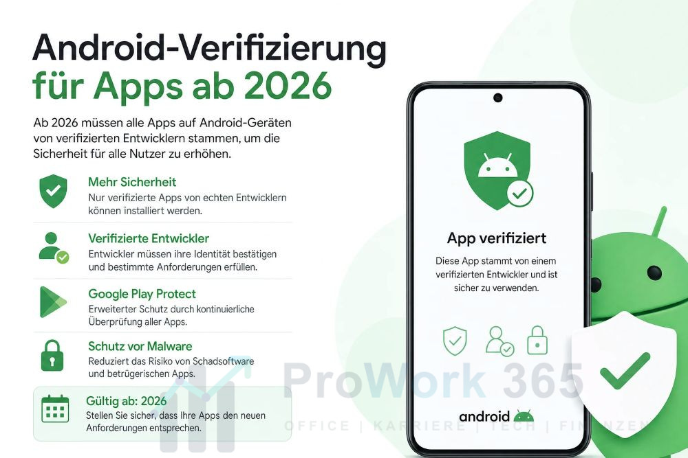 Android-Verifizierung für Apps ab 2026 Android-Verifizierung für Apps ab 2026