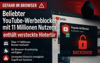 Beliebter YouTube-Werbeblocker enthält versteckte Hintertür