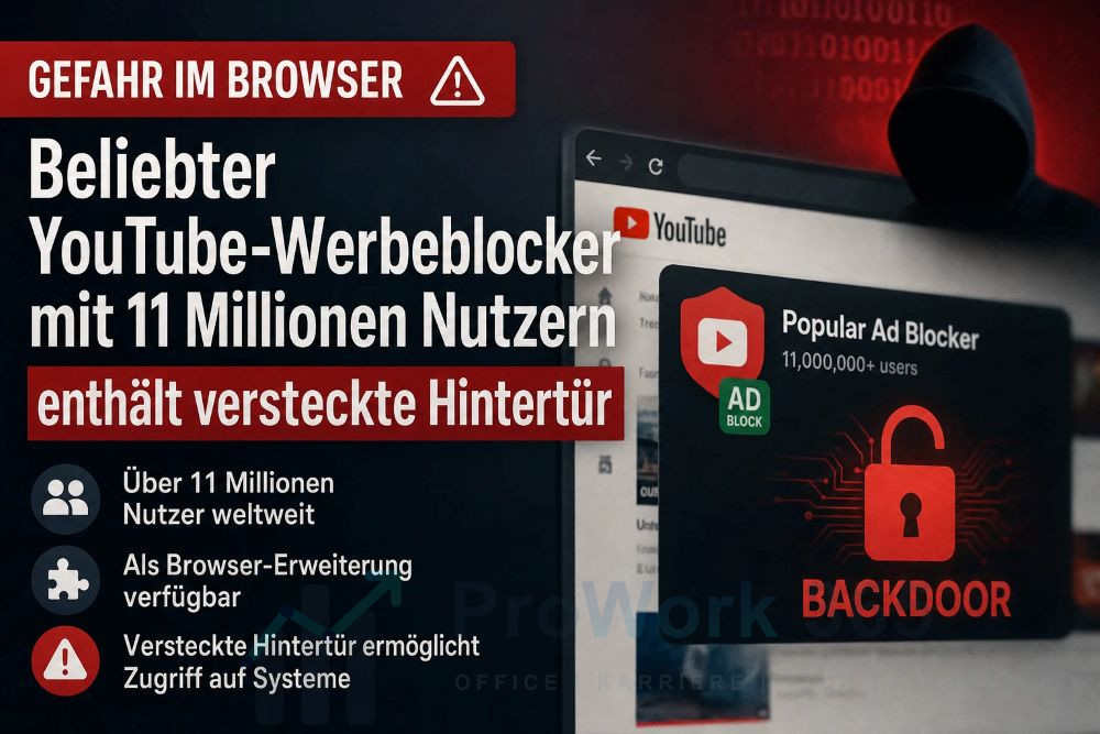 Beliebter YouTube-Werbeblocker enthält versteckte Hintertür Beliebter YouTube-Werbeblocker enthält versteckte Hintertür