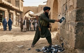 Das Smartphone-Verbot der Taliban