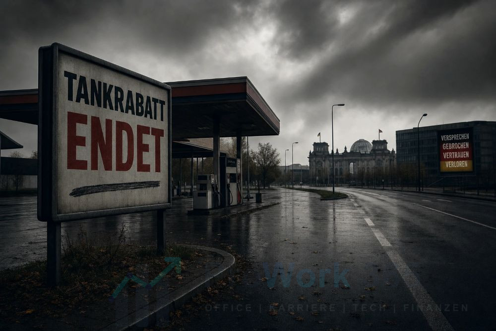 Der Tankrabatt endet Der Tankrabatt endet