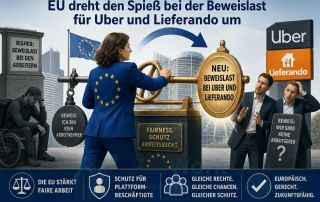 EU dreht den Spieß für Uber und Lieferando um