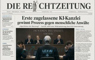 Erste zugelassene KI-Kanzlei gewinnt Prozess gegen menschliche Anwälte