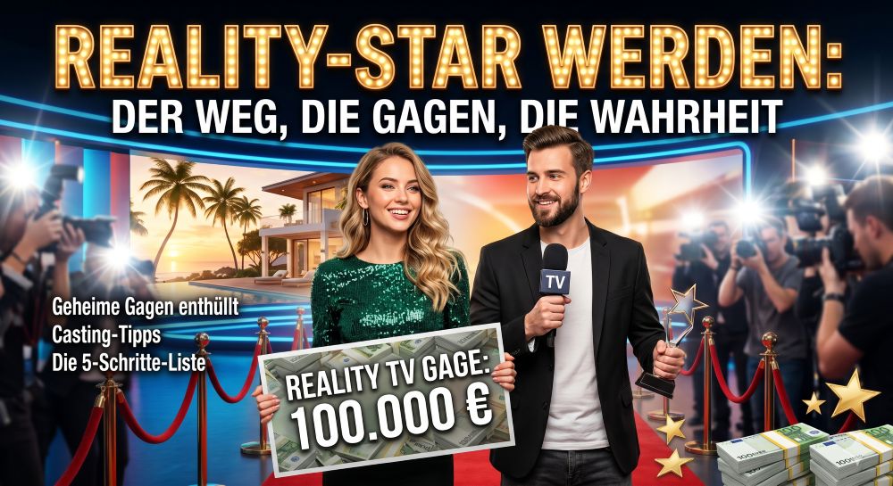 In 5 Schritten ins Reality-TV In 5 Schritten ins Reality-TV
